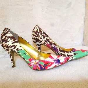 Nine West Multicolored Pointed Heels